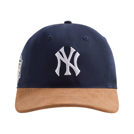 KHM051007-413 Kith & '47 for the New York Yankees Twill Classic Cap with Suede Brim Nocturnal
