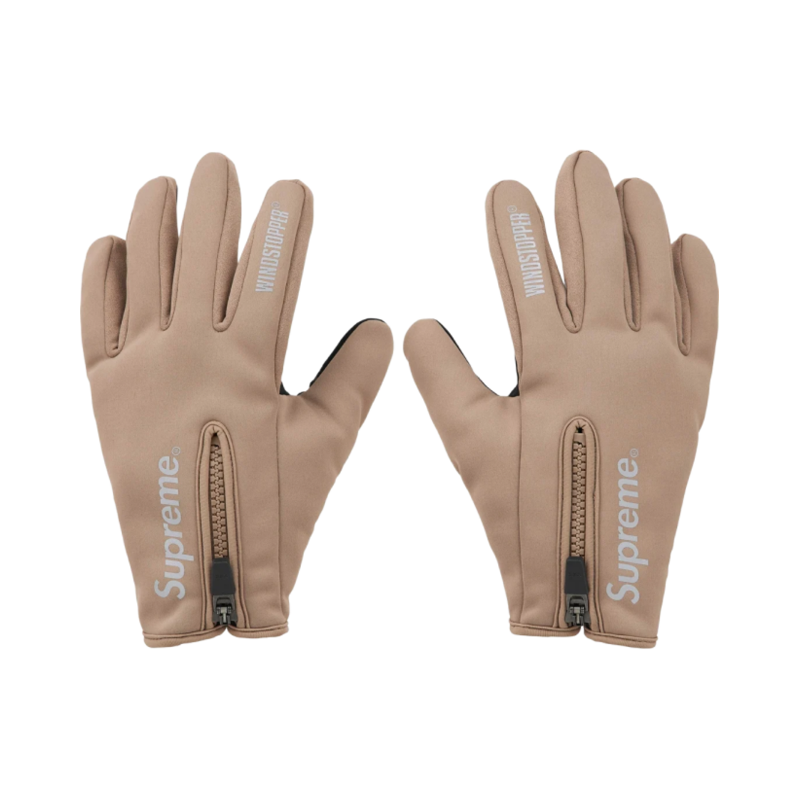 Supreme WINDSTOPPER Zip Gloves Black M新品 Supreme WINDSTOPPER Zip Gloves Black - FW24 - US