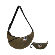 Ticket To The Moon Sling Bag Premium Olive Brown