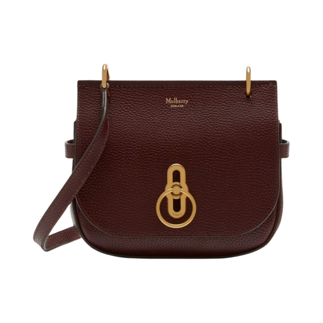 멀버리 스몰 클래식 그레인 스몰 엠벌리 사첼 옥스블러드(Mulberry Small Classic Grain Small Amberley Satchel Oxblood) - 1