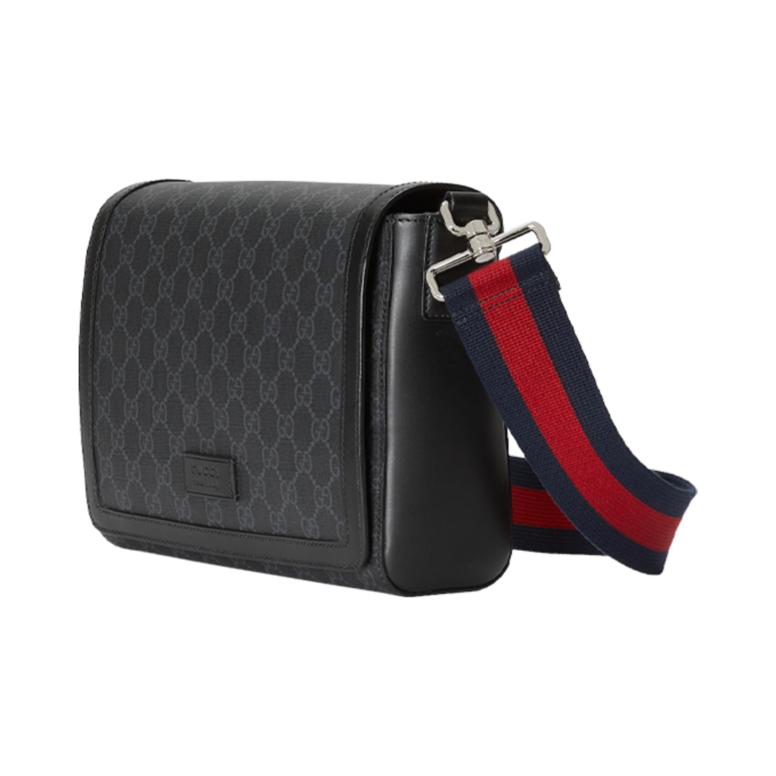 771167-K5RLN-1095 Gucci GG Crossbody Bag Black Supreme