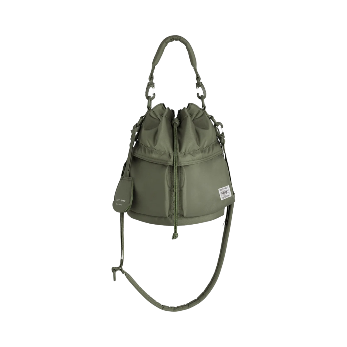 포터 x 하이크 투웨이 툴 백 스몰 올리브 드랩(Porter x Hyke 2Way Tool Bag Small Olive Drab) - 1