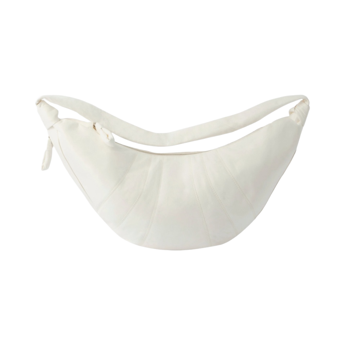 르메르 라지 크루아상 백 소프트 나파 레더 화이트