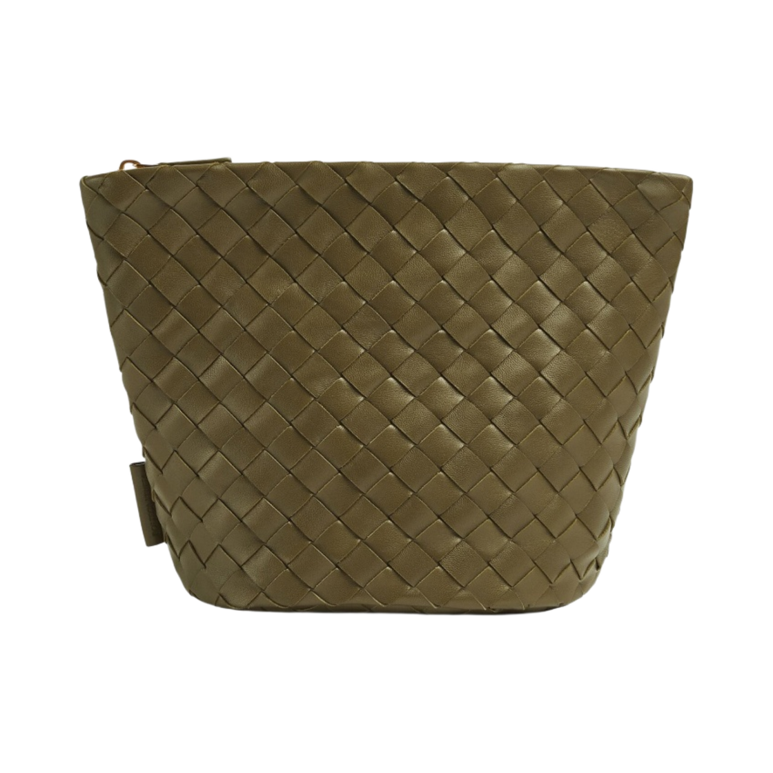 보테가 베네타 미디움 인트레치아토 버킷 파우치 머드(Bottega Veneta Medium Intrecciato Bucket Pouch Mud) - 1