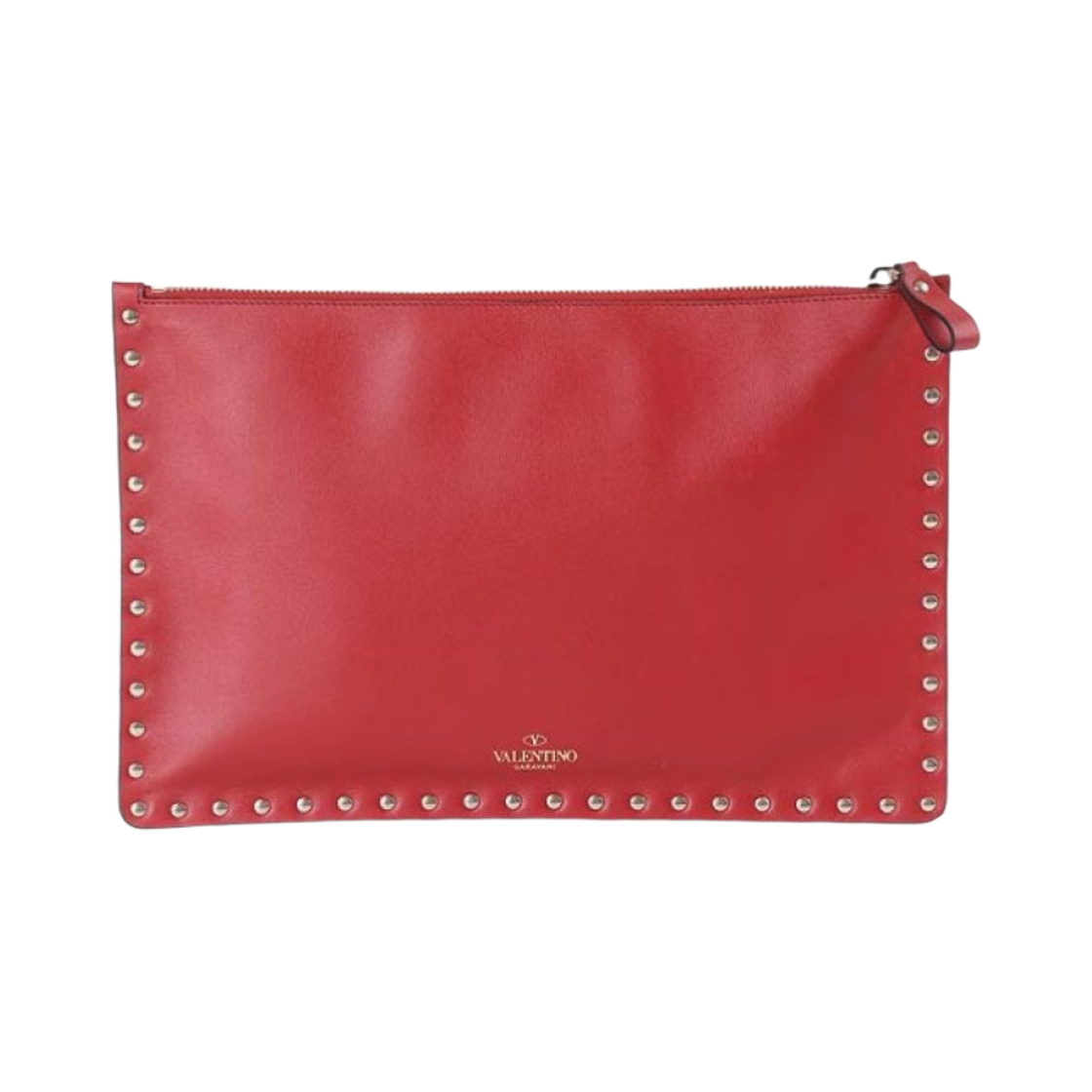 발렌티노 락스터드 카프스킨 파우치 로소 발렌티노(Valentino Rockstud Calfskin Pouch Rosso Valentino) - 2
