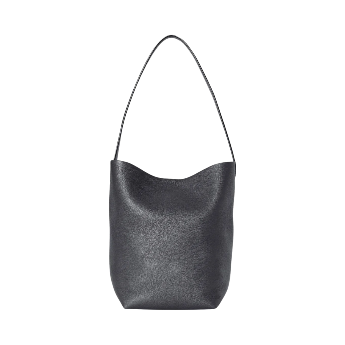 더 로우 미디움 N/S 파크 토트백 레더 블랙(The Row Medium N/S Park Tote in Leather Black)
