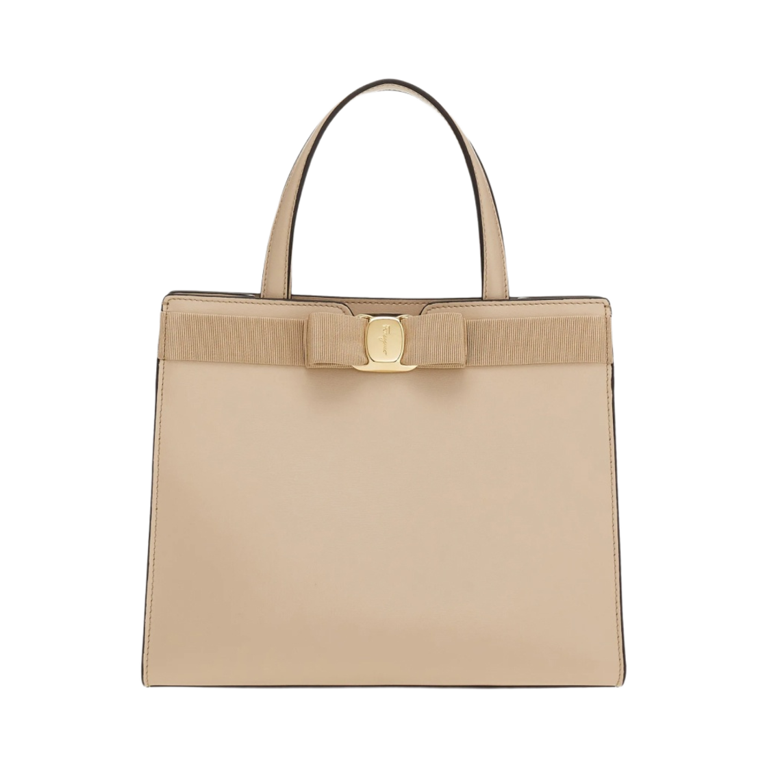 페라가모 미디움 바라 보우 탑 핸들백 디어(Ferragamo Medium Vara Bow Top Handle Bag Deer) - 1