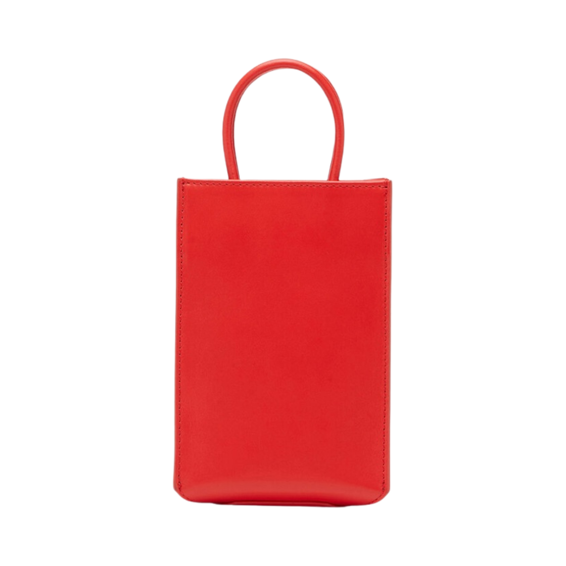 디젤 DSL 미니 레더 쇼퍼백 로고 레드(Diesel DSL Mini Leather Shopper Bag with Logo Red) - 3