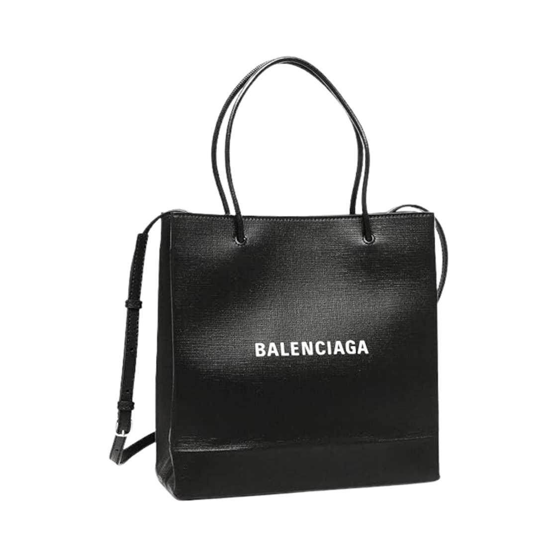 5978600AI2N1000 Balenciaga Shopping Small North-South Tote Bag Black