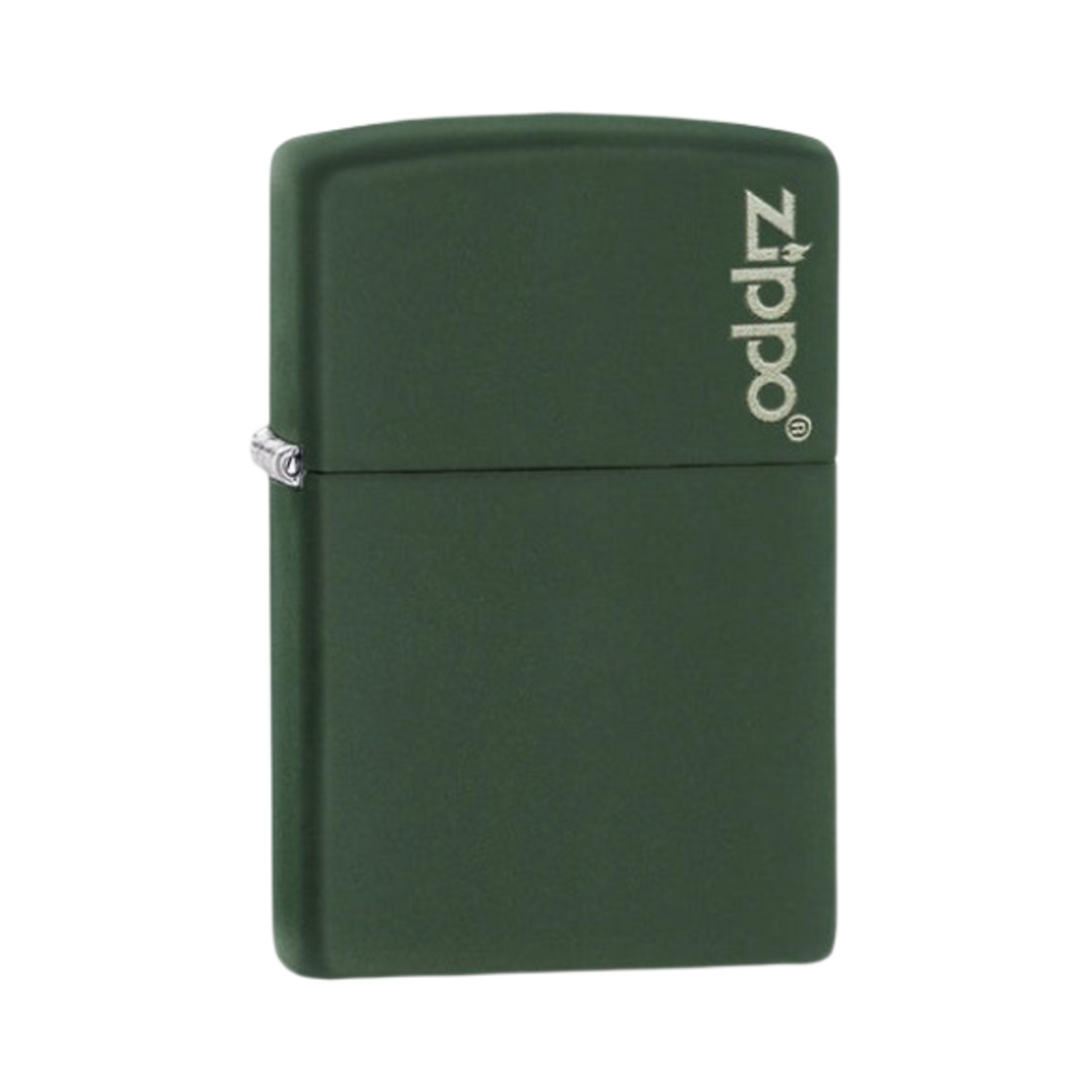지포 클래식 매트 지포 로고 라이터 그린(Zippo Classic Matte Logo Zippo Lighter Green) - 2