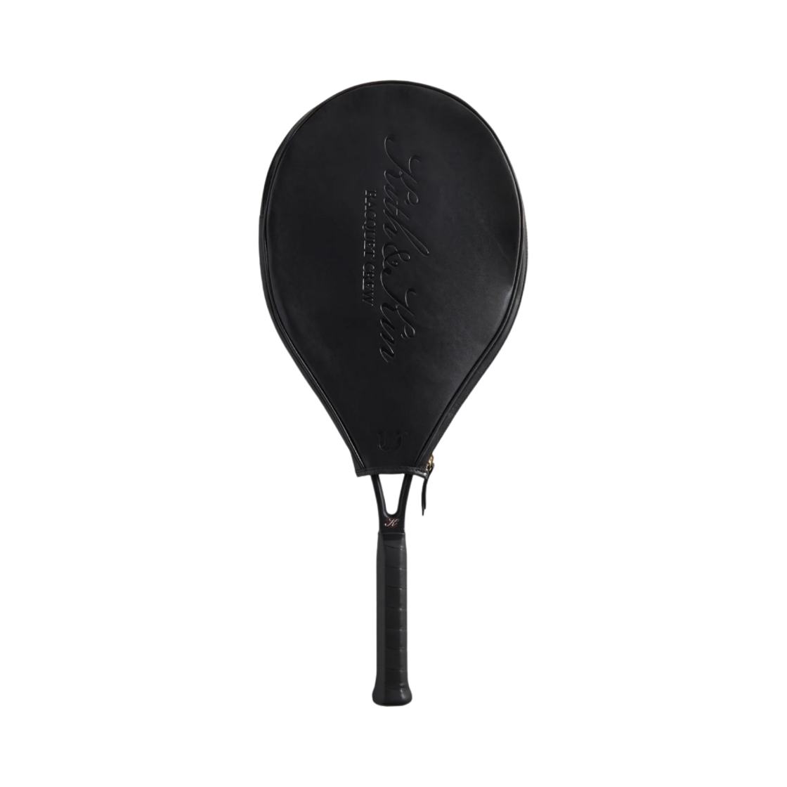 키스 x 윌슨 레트로 레더 라켓 커버 블랙(Kith x Wilson Retro Leather Racket Cover Black) - 3