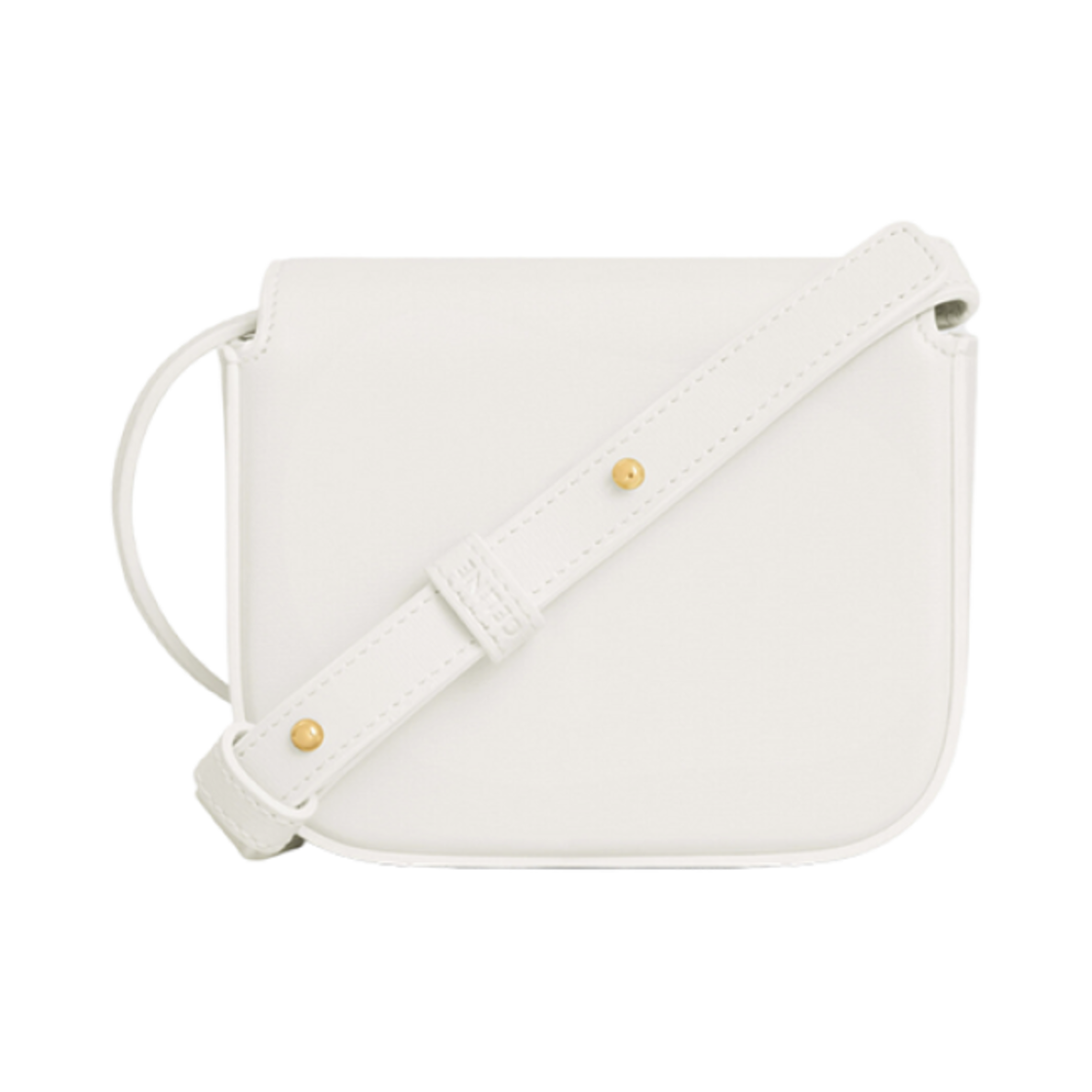 셀린느 미니 클로드 샤이니 카프스킨 화이트(Celine Mini Claude in Shiny Calfskin White) - 3