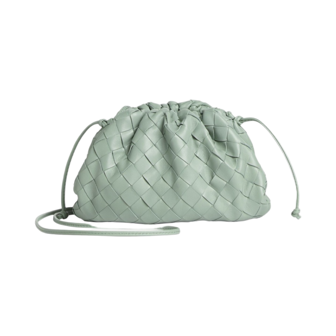 보테가 베네타 미니 레더 파우치 뉴 소지(Bottega Veneta Mini Leather Pouch New Sauge) - 1