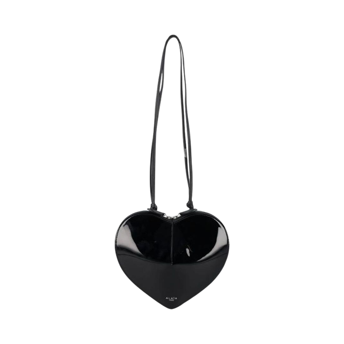 알라이아 페이턴트 레더 쾨르백 블랙(Alaia Patent Leather Coeur Bag Black)