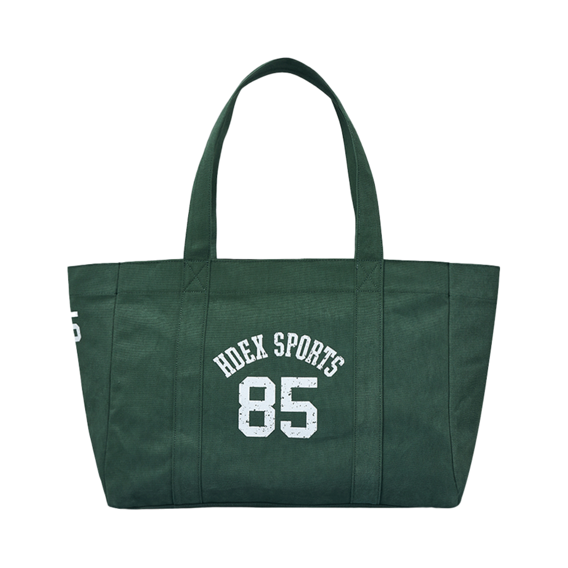 에이치덱스 스포티 코튼 빅 숄더백 그린(HDEX Sporty Cotton Big Shoulder Bag Green)