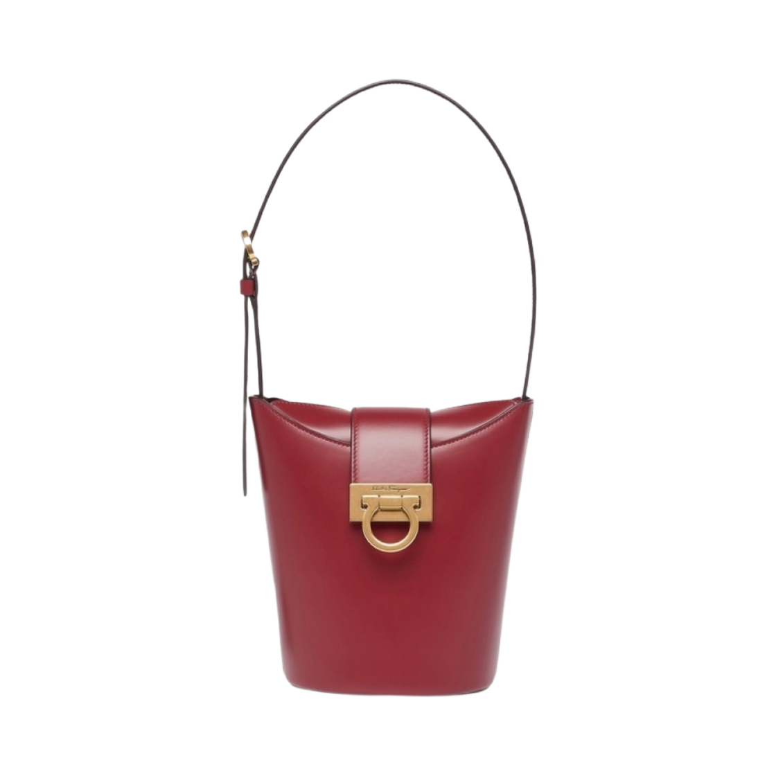 211194-754435 Ferragamo Small Trifolio Shoulder Bag Melagrana