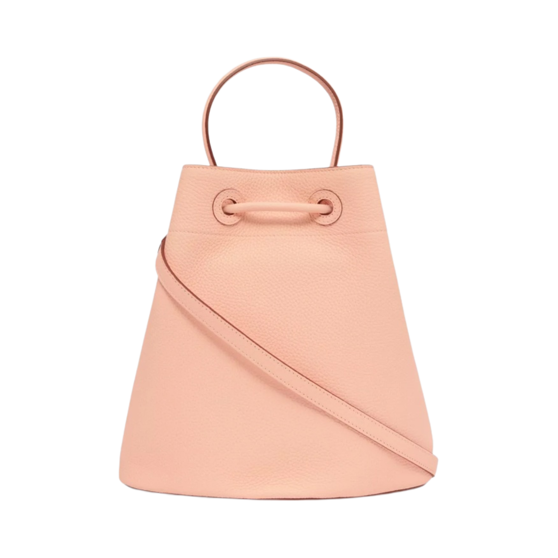버버리 스몰 그레이니 레더 TB 버킷백 피치 핑크(Burberry Small Grainy Leather TB Bucket Bag Peach Pink) - 3