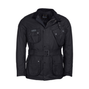 Barbour International New SL International Waxed Jacket Black