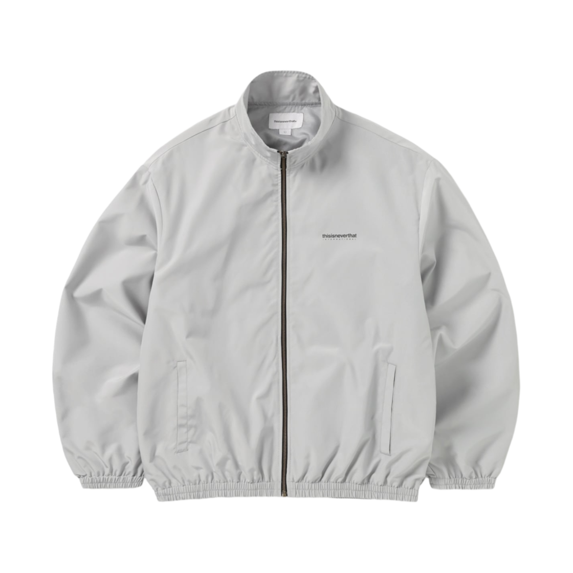 디스이즈네버댓 인터네셔널 팀 자켓 그레이