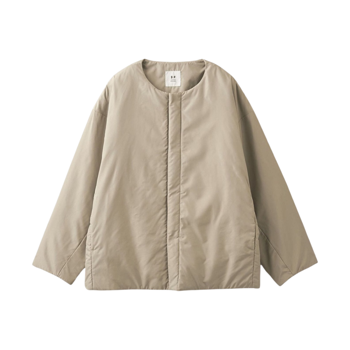 언더아머 x 유나이티드 애로우 패딩 텐트 라인 블루종 베이지(Under Armour x United Arrows Padding Tent Line Blouson Beige)