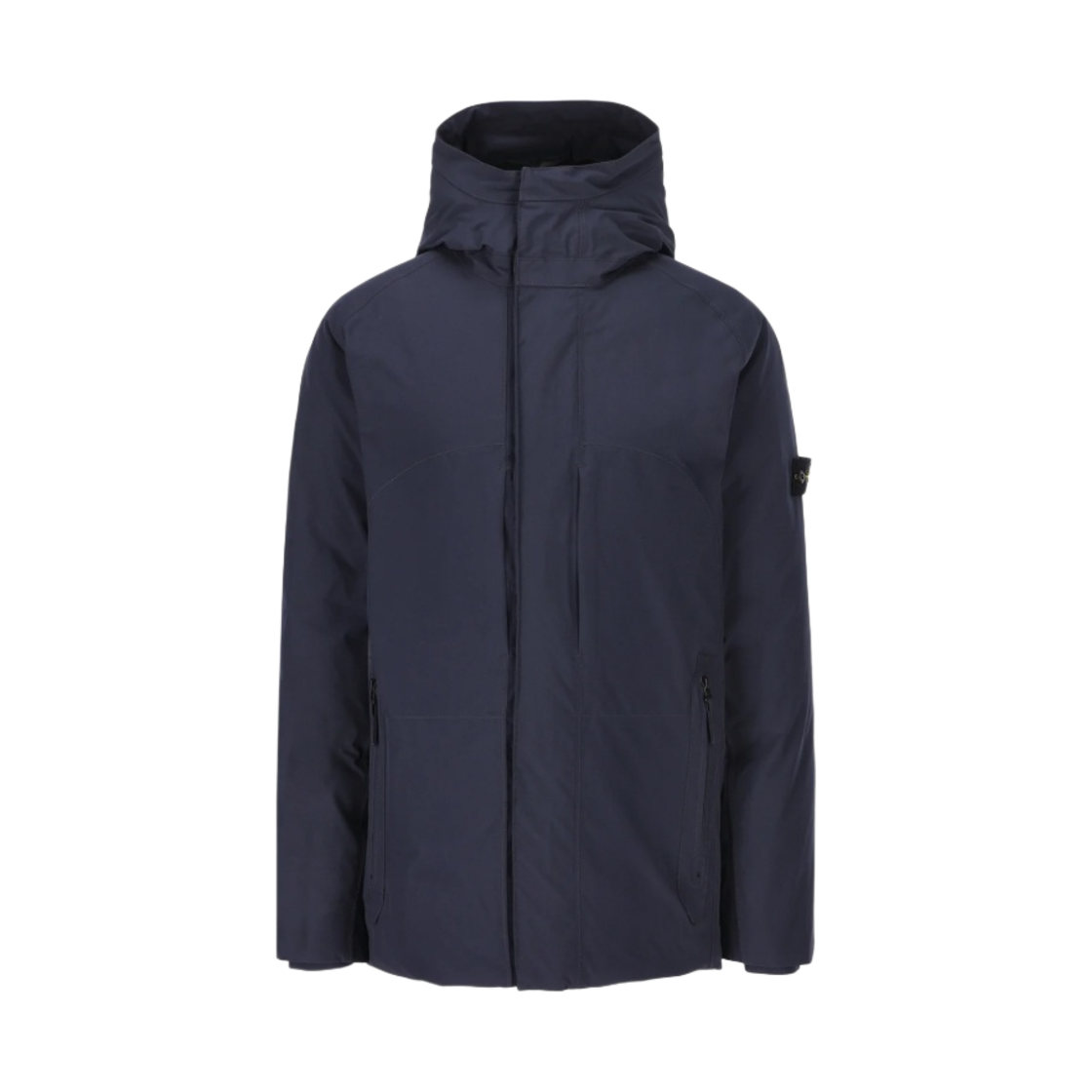 791640434-V0020 (Kids) Stone Island 40434 Soft Shell-R E.Dye Technology Hooded Down Jacket Navy Blue - 23FW