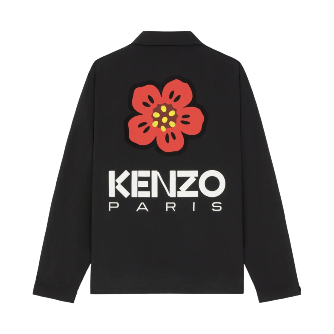 FD55BL0619NT-99J Kenzo Boke Flower Coach Jacket Black