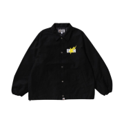 BAPE x Union Washed Coach Jacket Black