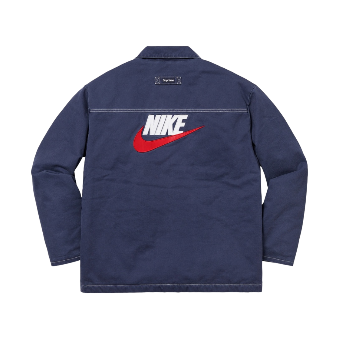 슈프림 x 나이키 더블 집 퀼티드 워크 자켓 네이비 - 18FW(Supreme x Nike Double Zip Quilted Work Jacket Navy - 18FW) - 2