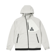 Palace Polar Fleece Asymmetric Jacket Stone - 21FW