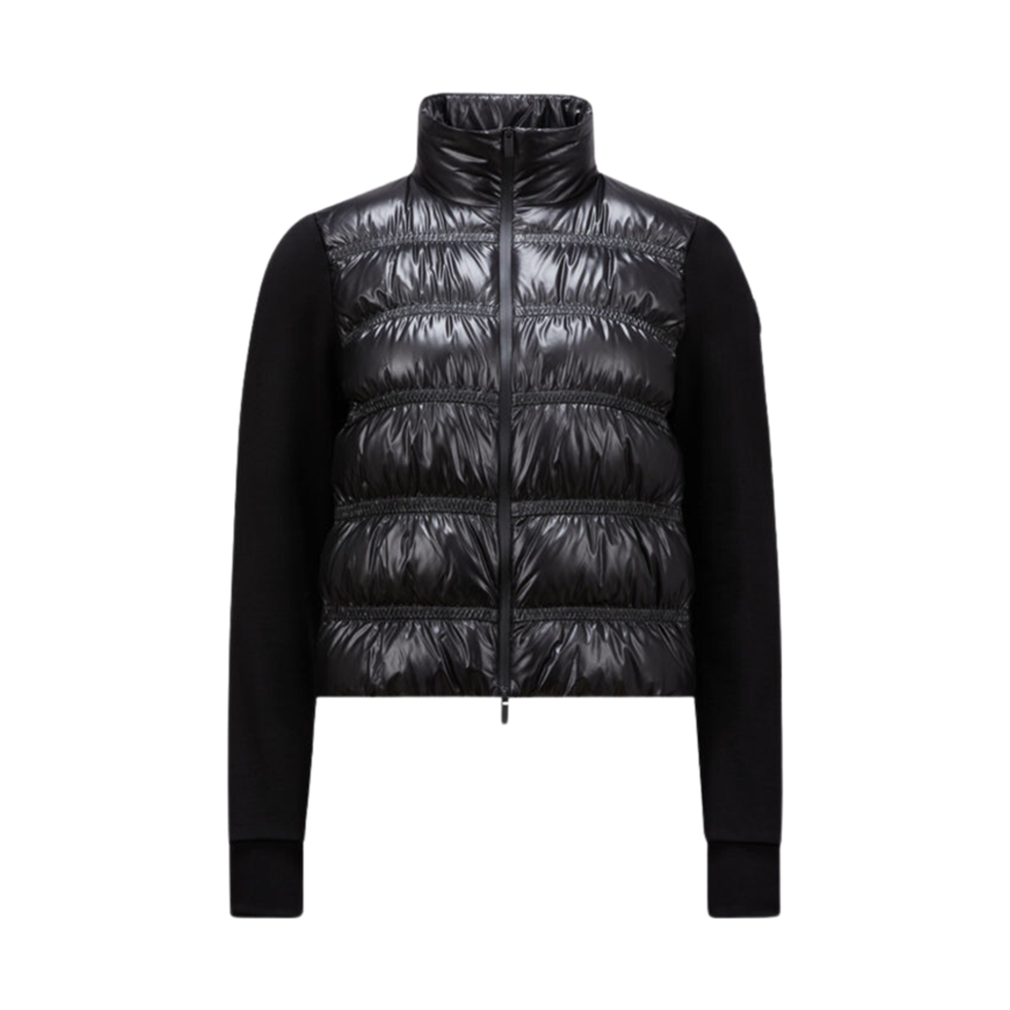 J2-093-8G00013-809KZ-999 (W) Moncler Padded Zip-Up Sweatshirt Black - 24FW