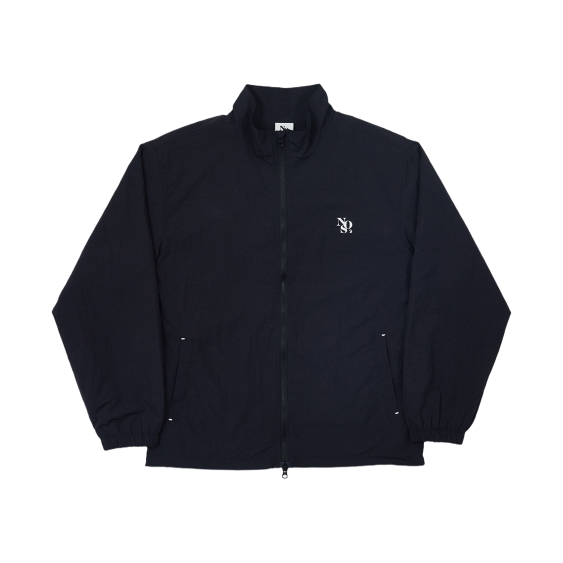 NOS7 메인로고 윈드브레이커 블랙(NOS7 Main Logo Windbreaker Black)
