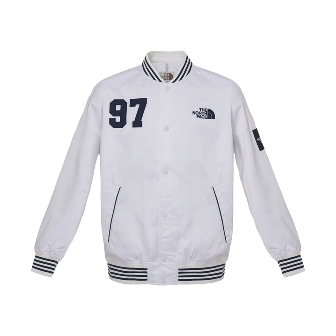 NJ3BR03L The North Face Sporty Bomber Jacket Off White