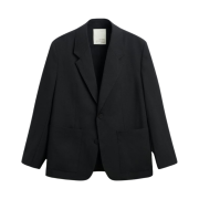 Zara x Studio Nicholson Oversize Wool Blazer Black