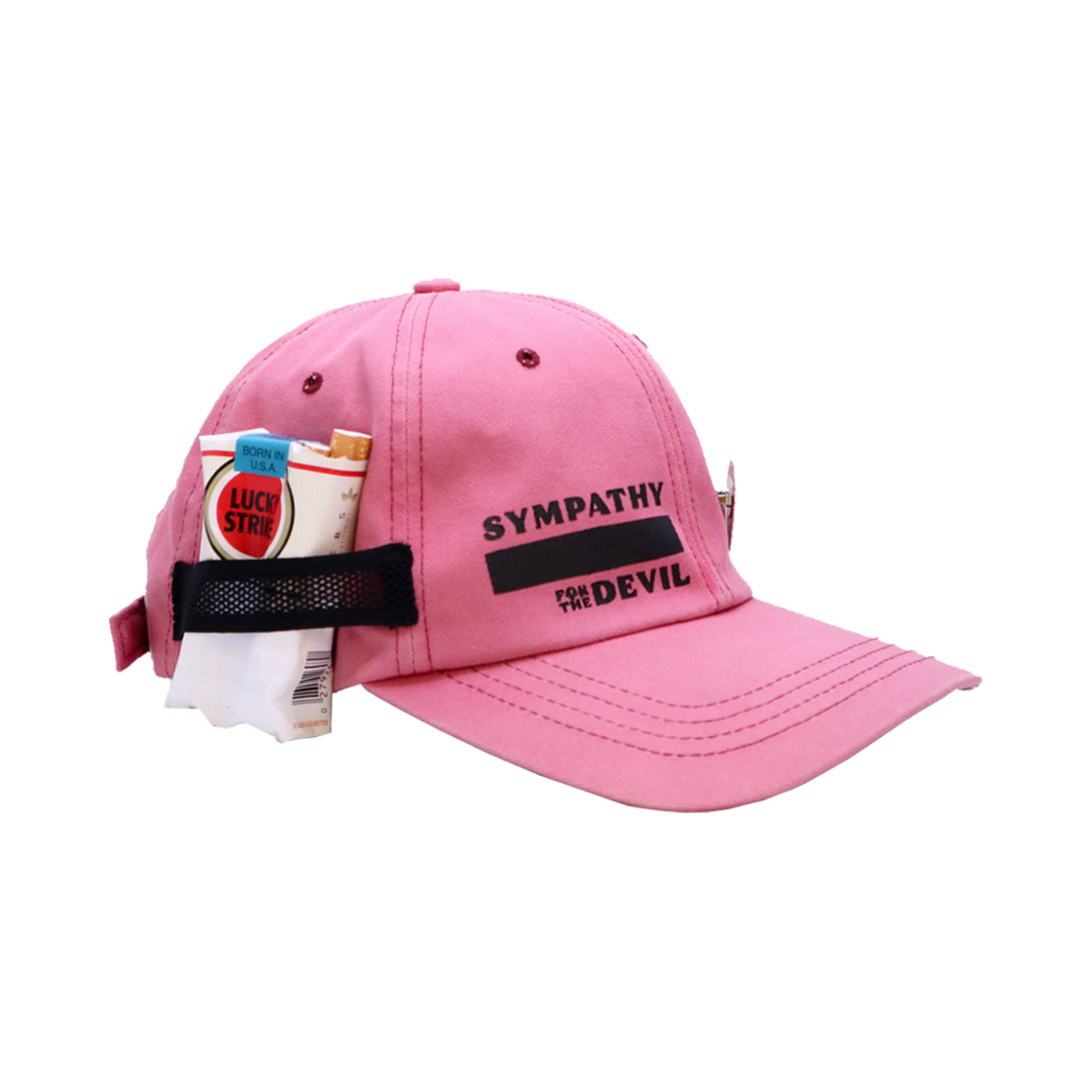 산시 플래툰 캡 케미컬 워싱 핑크(SANSI Platoon Cap Chemical Washing Pink)