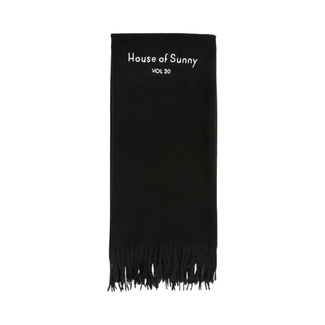 하우스 오브 써니 커먼 컬러 띠어리 머플러 제트 블랙(House of Sunny Common Colour Theory Muffler Jet Black)