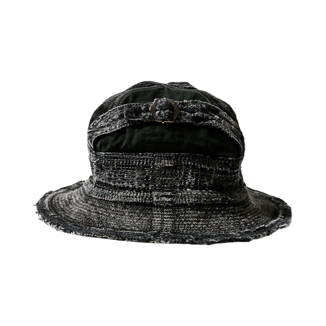 캐피탈 11.5온즈 블랙 X 블랙 데님 올드 맨 앤 더 씨 햇 블랙(Kapital 11.5 oz. Black X Black Denim The Old Man and The Sea Hat Black) - 3