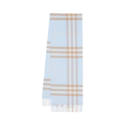 Burberry Classic Check Cashmere Muffler Blue