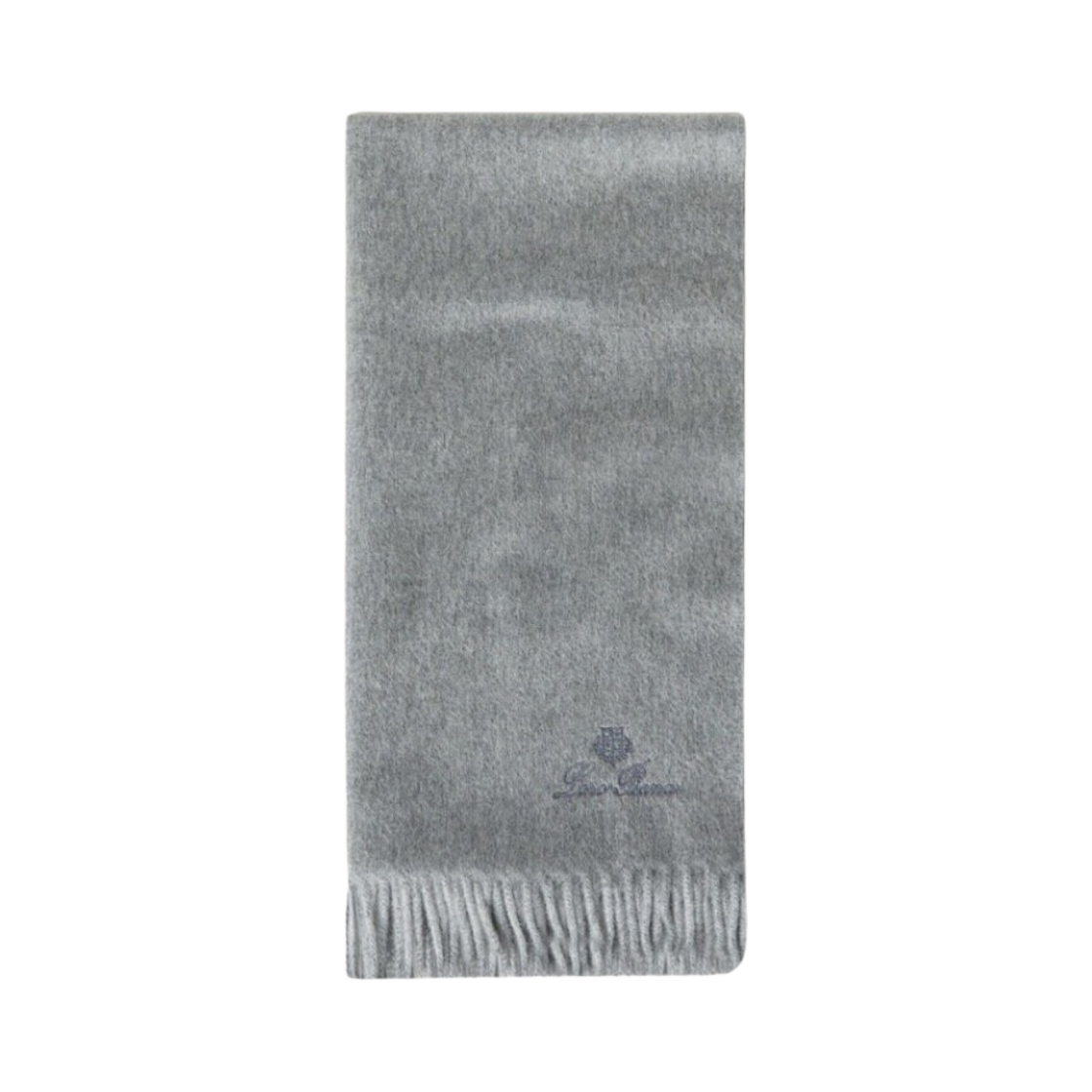 FAO3766-M004 (W) Loro Piana Grande Unita Cashmere Scarf Flannel Melange