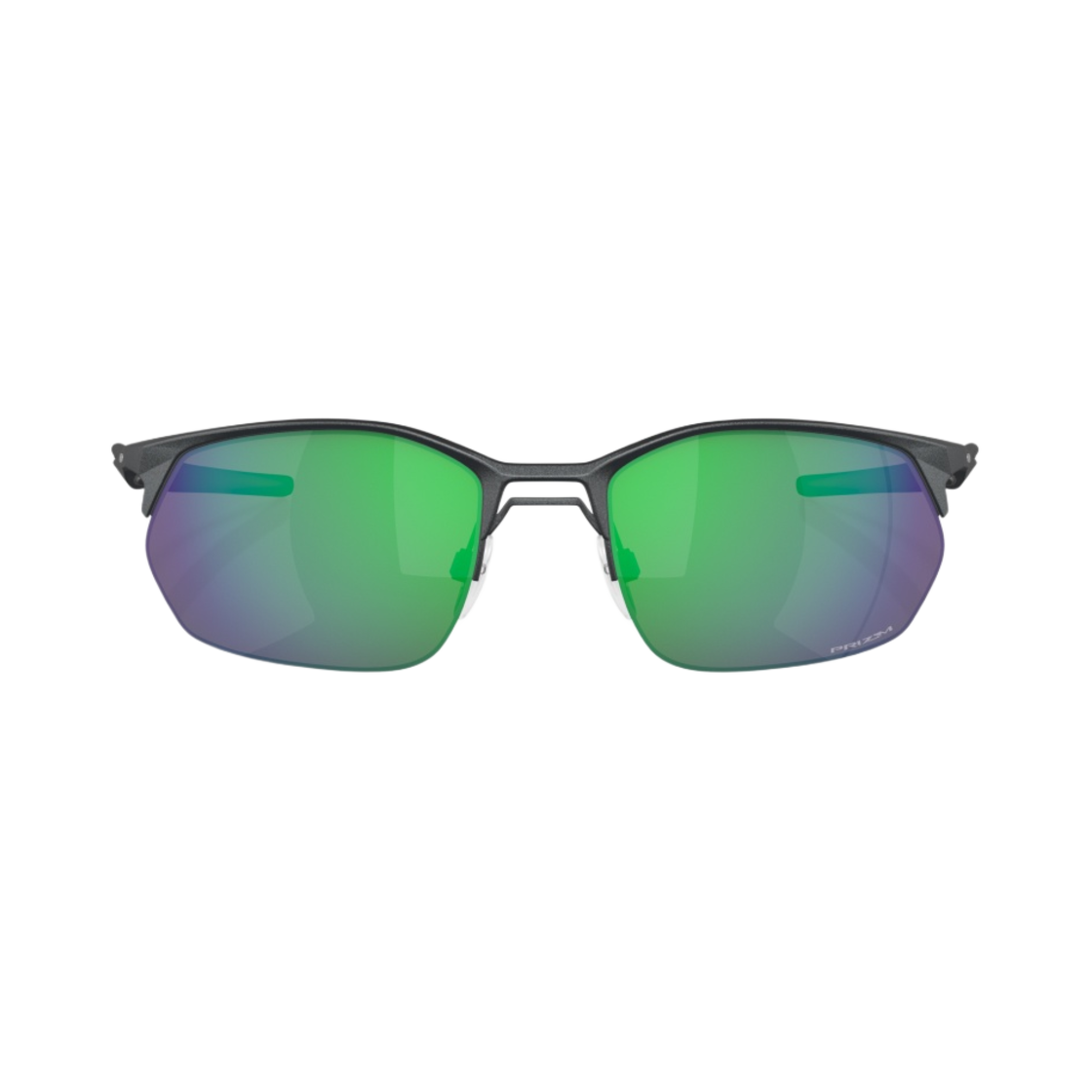 오클리 와이어 탭 2.0 새틴 라이트 스틸 프레임 프리즘 제이드 렌즈 내로우 핏(Oakley Wire Tap 2.0 Satin Light Steel Frame Pirzm Jade Lenses Narrow Fit) - 2