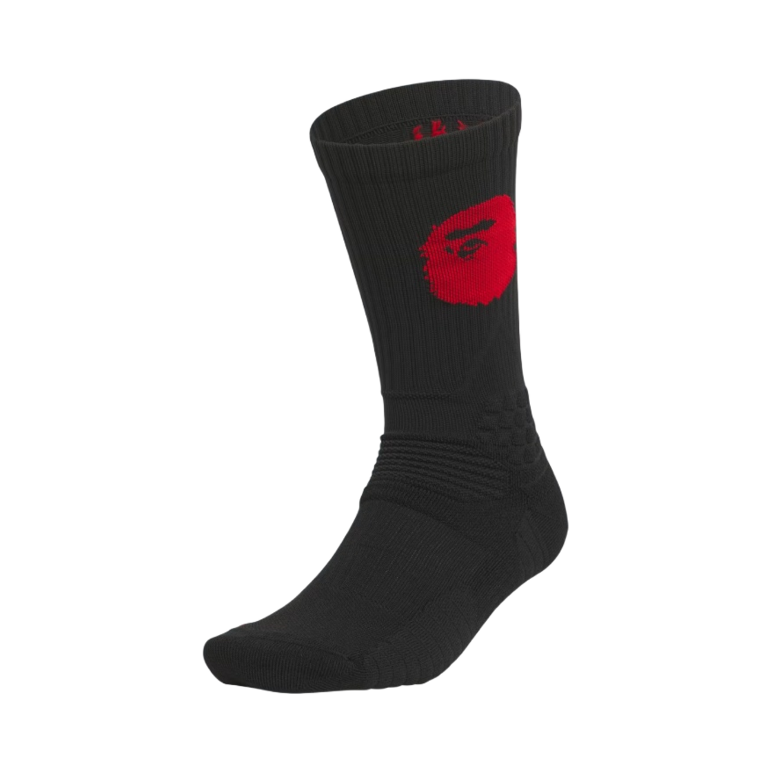 아디다스 x 베이프 데임 9 베스킷볼 삭스 블랙(Adidas x BAPE Dame 9 Basketball Socks Black) - 1