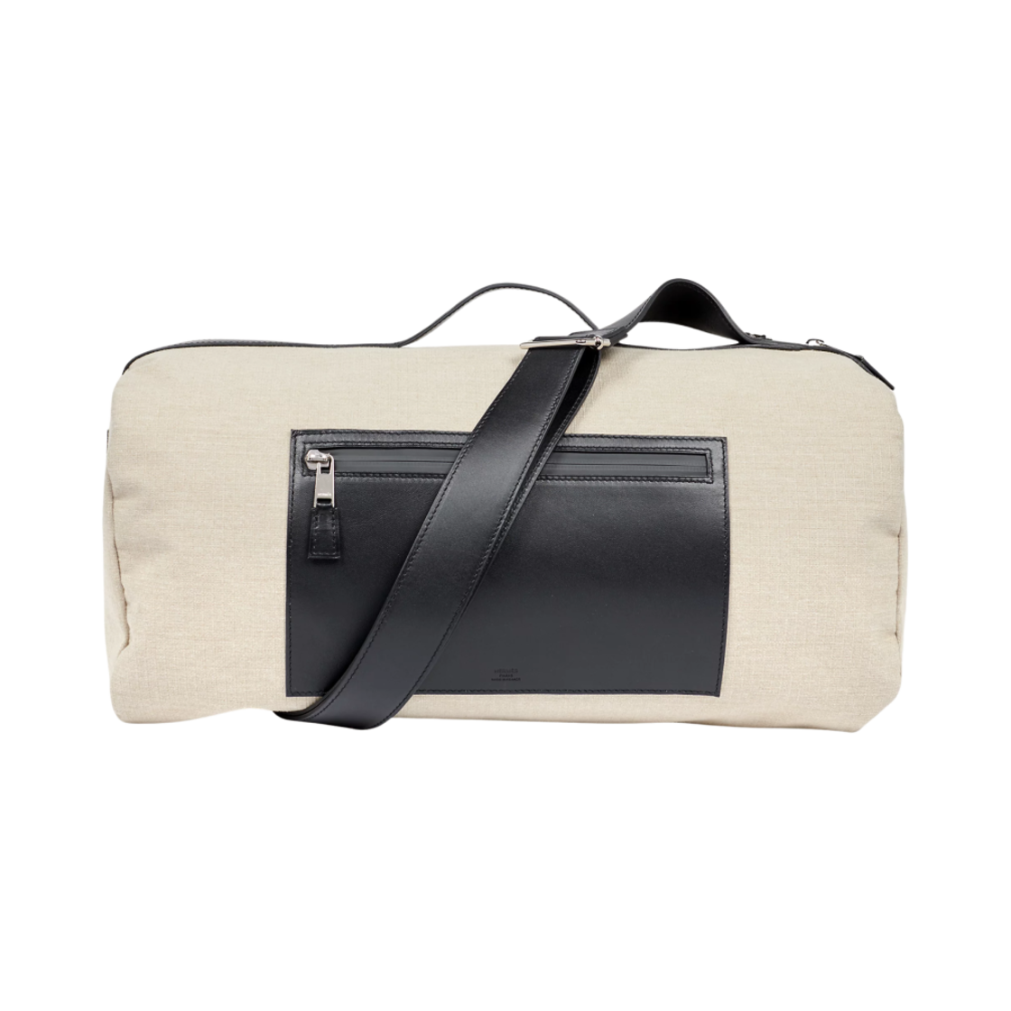 에르메스 오디세 테라 더플 백 비부악 립스탑 캔버스 스파드 레더 & 피쎌 누아(Hermes Odyssee Terre Duffle Bag Bivouac Ripstop Canvas Spad Leather & Ficelle Noir) - 1