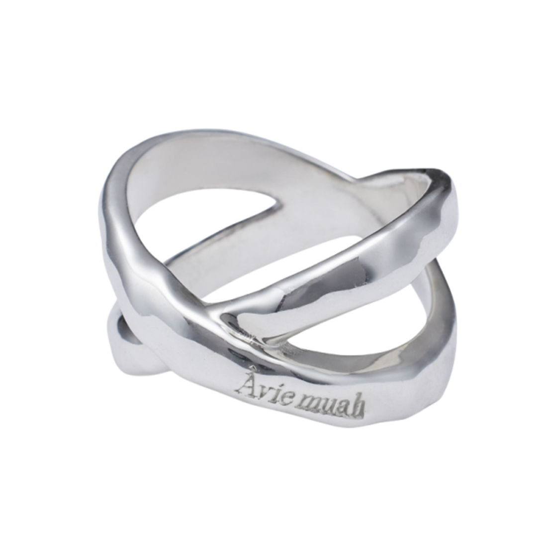 - Aviemuah Croise Ring Silver