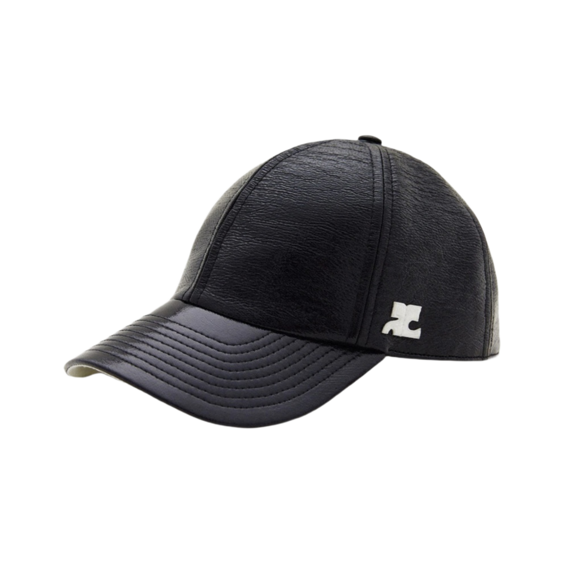 꾸레쥬 리에디션 바이닐 캡 블랙(Courreges Reedition Vinyl Cap Black)