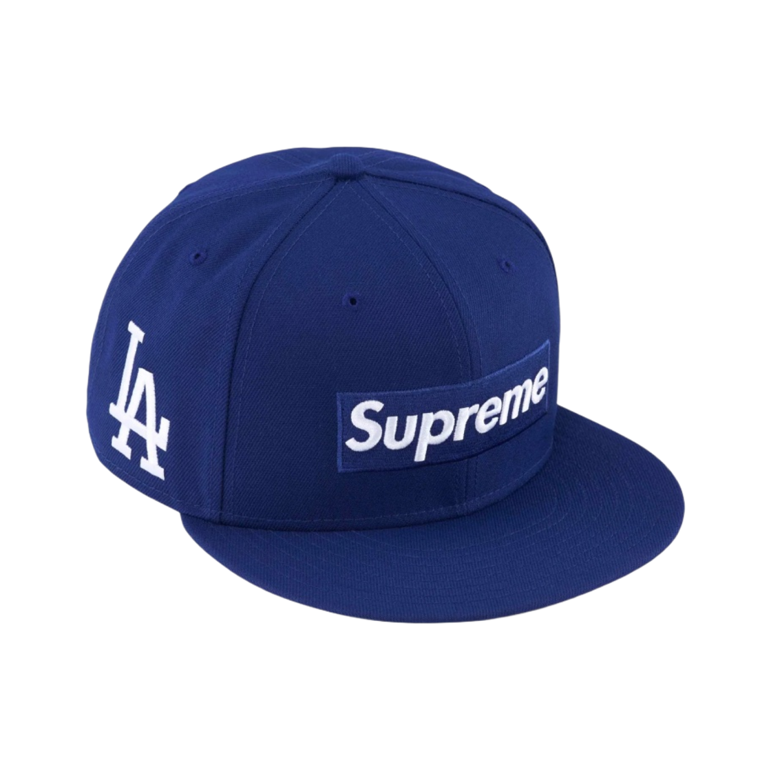 슈프림 x MLB 팀 박스로고 뉴에라 다크 로얄 로스앤젤레스 - 24SS(Supreme x MLB Teams Box Logo New Era Dark Royal Los Angeles - 24SS)