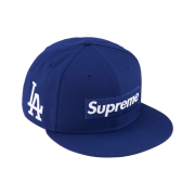 Supreme x MLB Teams Box Logo New Era Dark Royal Los Angeles - 24SS