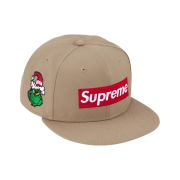 Supreme Grinch Box Logo New Era Beige - 24FW
