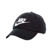 Nike Heritage 86 Futura Washed Cap Black White