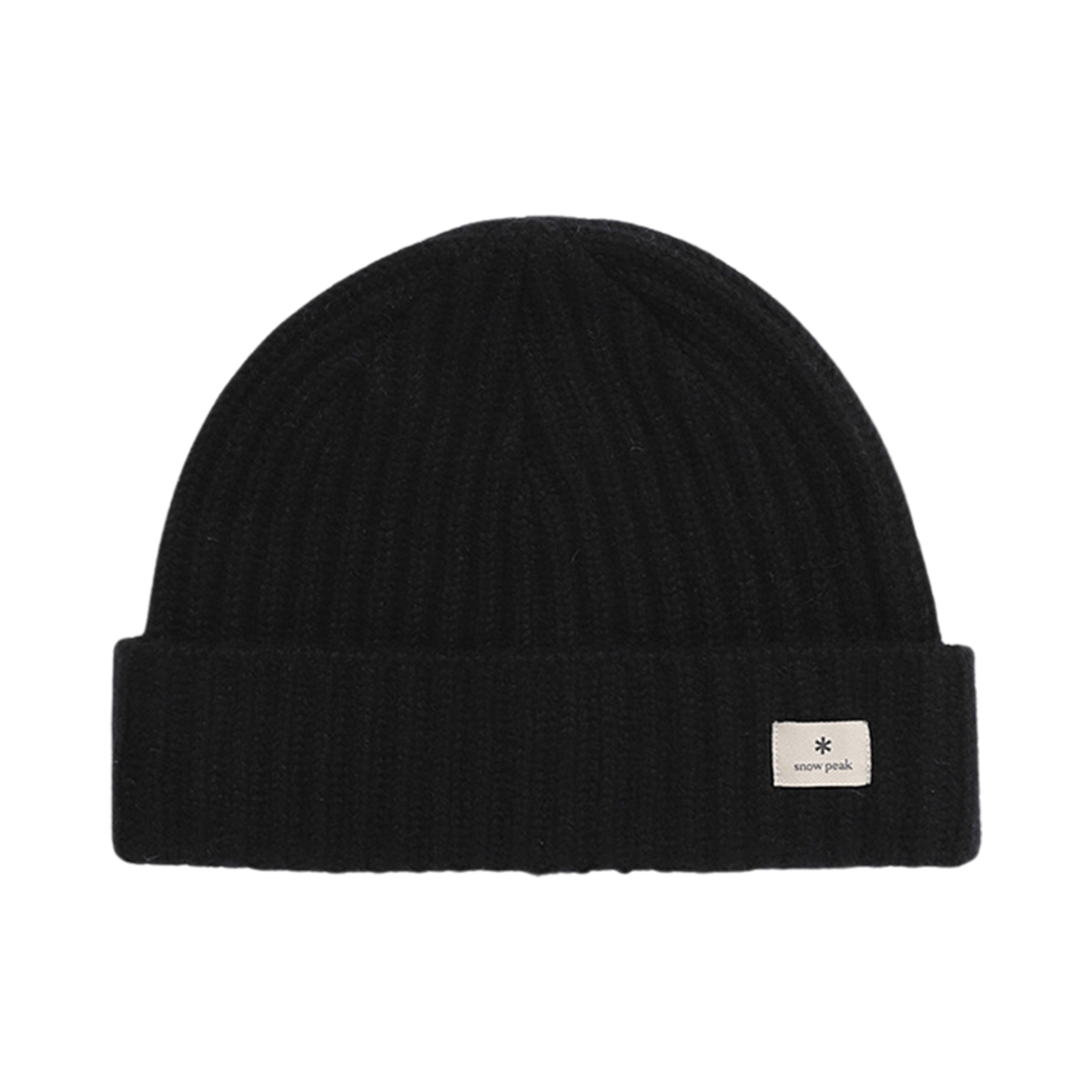 S24WWFKC60BK Snow Peak Premium Beanie Black