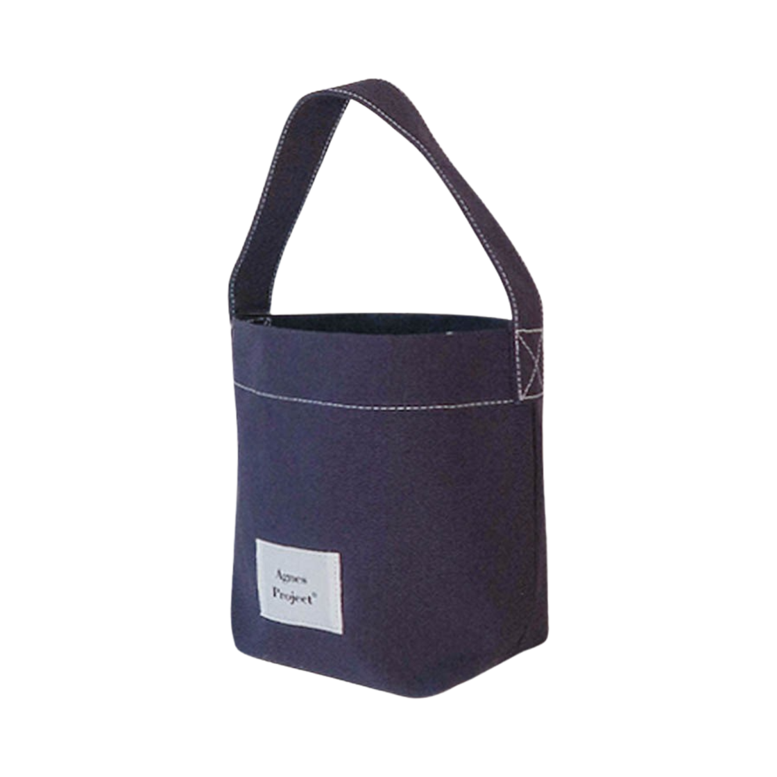 AP-P00000BC Agnes Project Peanut Tote Bag Navy