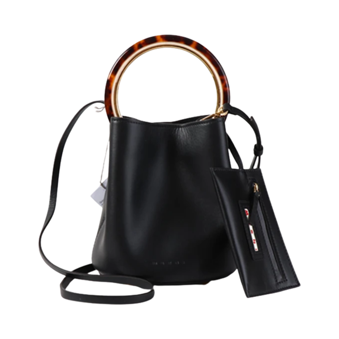마르니 파니에 버킷백 블랙(Marni Panier Bucket Bag Black) - 1